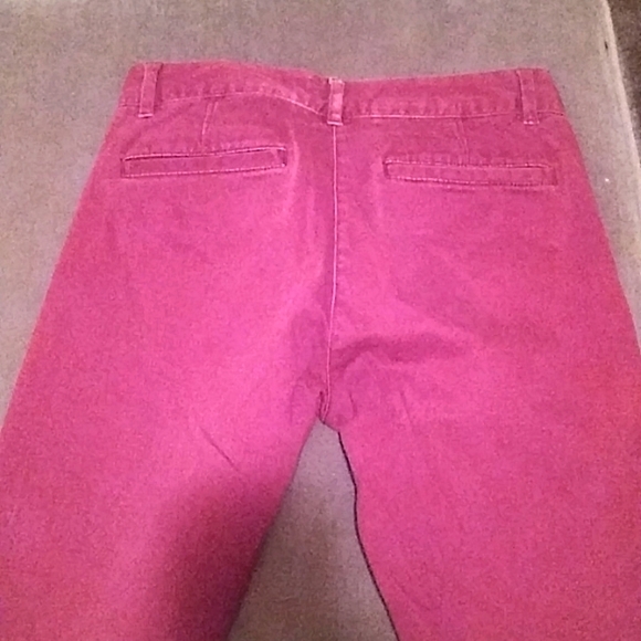 Brooklyn Calling N.Y.C skinny maroon pants - Picture 6 of 6